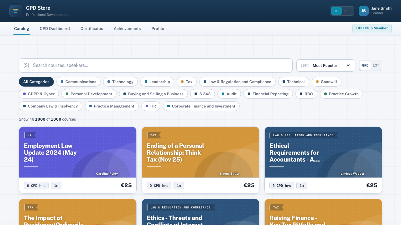 LMS Course Catalog